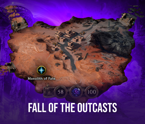 Fall of the Outcasts Timeline